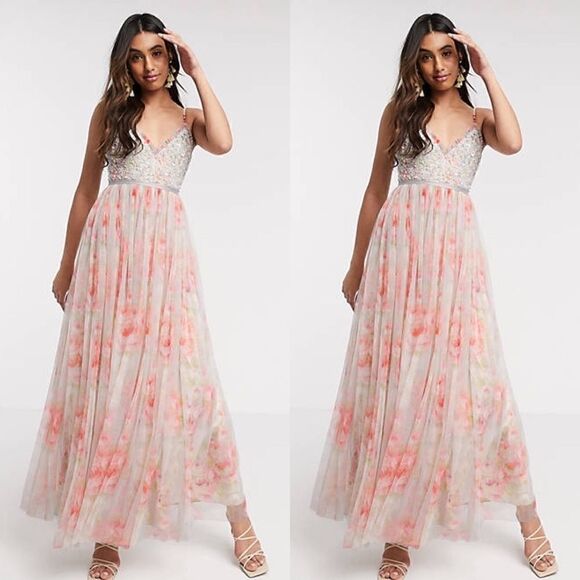 Needle & Thread Ruby Bloom Maxi Dress - BHLDN - Picture 2 of 9